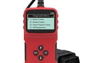 KKmoon Escáner OBD2 Lector de códigos OBDII, OBD2 Diagnóstico Lectura y Borrado de Códigos de Fallo,Herramienta de diagnóstico para Todos los vehículos 1996 y más nuevos compatibles con OBDII V309