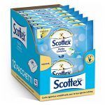 Scottex Pulito Completo, papel higiénico humidificado, 12 paquetes de 42 toallitas