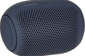 LG XBOOM Go PL2 Azul Marino – Altavoz Bluetooth de 5W de Potencia con Sonido Meridian