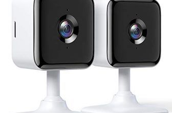 Pack 2 Teckin 1080P FHD Cámara de Vigilancia WiFi Interior con Visión Nocturna y Detección de Movimiento