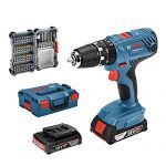 Bosch Professional 18V System GSB 18V-21 – Taladro percutor a batería 55 Nm