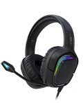 Black Shark Cascos Gaming de PC, PS4, PS5, Xbox, Switch, Auriculares Gaming con Micrófono Plegable Ultraclaro