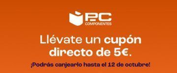 CUPON GRATIS 5€ PCCOMPONENTES #PcComponentes
