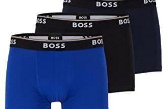 BOSS Trunk 3p Power, Boxers A Pantalones Cortos para Hombre, Multicolor (Open Miscellaneous 978), XS