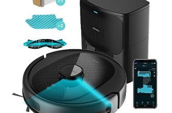 Cecotec Robot Aspirador Conga 8290 Immortal Ultra Power Home X-Treme. iTech Laser Eye, 7000 Pa, 280 m2, Room Plan, 10 Modos, Area restringida, Scrubbing, Total Surface, Bolsa de 3 L, App