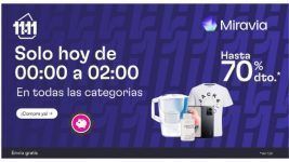Llega el Midnight Drop de Miravia para iniciar el 11.11