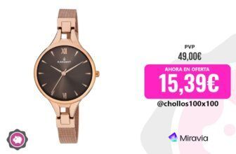 Radiant Reloj Mujer Analogico Cuarzo con Correa de Acero RA423204