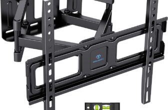 PERLESMITH Soporte TV Pared Articulado (26–70″) — Ajuste perfecto para tu sala 🎬