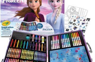 Maletín Crayola Frozen II: El Kit de Arte Perfecto para Niños 🎨