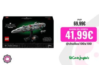 Revive la Épica Rebelde con el Lego Crucero Estelar Hogar Uno Star Wars 🌌
