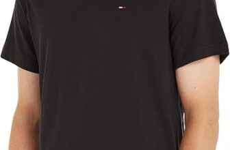 Camiseta Tommy Jeans TJM Original Slim Fit: El Básico Perfecto en Color Negro