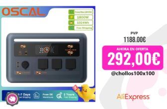 OSCAL PowerMax 1800SE: ¿Vale la pena esta estación de energía portátil? 🔋