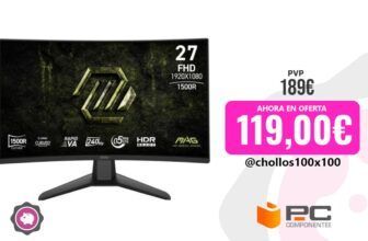 Monitor MSI MAG 274CF X24: Análisis del monitor curvo a 240Hz que rompe el mercado
