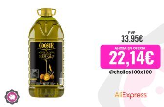 Aceite de Oliva Virgen Garrafa 5L Coosur Serie Oro: La Elección Definitiva para tu Cocina