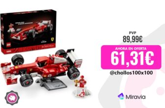 LEGO Icons Ferrari F2004: La joya de la Fórmula 1 que todo coleccionista debe construir