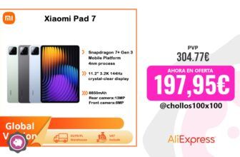 Xiaomi Pad 7 Versión Global: Potencia, fluidez y diseño de vanguardia en tus manos