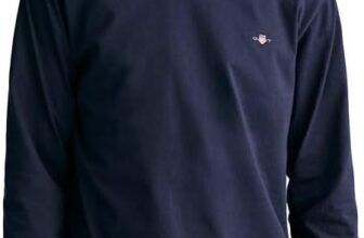 Camiseta GANT REG Shield LS para Hombre: El Básico de Manga Larga que Tu Armario Necesita 👕✨
