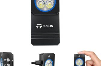 T-SUN Mini Linterna LED Recargable: Potencia EDC en Tamaño de Bolsillo 🔦