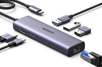 UGREEN Revodok 1061: El Mejor Hub USB-C 6 en 1 con Ethernet Gigabit y HDMI 4K