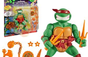 Figura Articulada Raphael 10 cm: El Clásico de las Tortugas Ninja para Coleccionistas y Niños