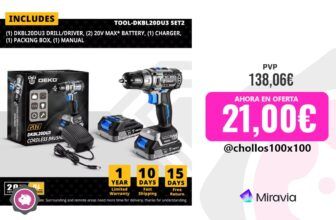 Kit Combinado DEKO 20V: La Solución Definitiva para Tu Taller y Hogar 🛠️⚡️