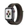 2021 Watch SE (GPS + Cellular) – Caja de Aluminio en Gris Espacial de 40 mm – Correa Loop Deportiva en Color Tornado/Gris