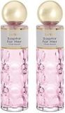 Parfums Saphir For Her – Pack 2×200 ml | Perfume mujer irresistible ✨