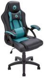 NACON PCCH-300 Silla Gaming en negro y verde con cojines lumbares y cervicales regulables