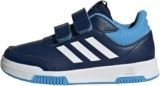 adidas Tensaur Hook and Loop Shoes, Zapatillas Unisex niños, Dark Blue White Blue Burst, 30 EU