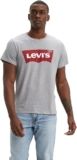 👕 Camiseta Levi’s Graphic Set-in Neck Gris para Hombre: el básico imprescindible