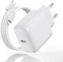 🔌 DEESOOCO Cargador 25W USB-C con Cable: carga rápida y segura para tu día a día ⚡