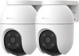 EZVIZ 2PCS Camara Vigilancia WiFi Exterior 360°