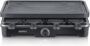 🍽️ SEVERIN RG 9670: Raclette Grill para 8 personas con plancha cerámica y revestimiento antiadherente