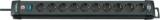 Regteta Premium-Line 10-tomas negro 3m H05VV-F 3G1,5