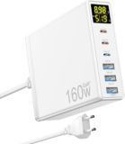 🔌 Potencia, orden y velocidad: el cargador USB-C múltiple de 160W que lo tiene todo