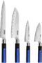 🔪 Monix Solid+ Set de 4 cuchillos japoneses: eleva tu experiencia en la cocina