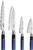 🔪 Monix Solid+ Set de 4 cuchillos japoneses: eleva tu experiencia en la cocina