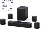 🎶 ULTIMEA Barra de Sonido Envolvente Virtual 7.1: transforma tu TV en un cine en casa