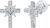 Pendientes Cruz Arrebol: Elegancia y Estilo en Plata de Ley 925