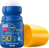 🧴 Protección total para los más pequeños: NIVEA SUN Protege & Cuida Kids Roll-On FP50+ ☀️