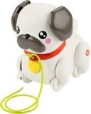Fisher-Price FP Pets Pasea al Perrito Pug, Juguete de Arrastre