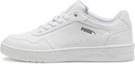 PUMA Court Classy, Zapatillas de Deporte Mujer, White Silver Metallic, 40 EU