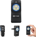 T-SUN Mini Linterna LED Recargable: Potencia EDC en Tamaño de Bolsillo 🔦