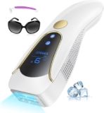 Depiladora Laser IPL con Función de Enfriamiento, 3 en 1