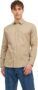 JACK & JONES Jjegingham Twill Shirt L/S Noos Camisa, Beige (Crockery/Beige), XL Uomo
