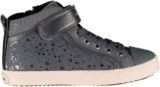 Geox J Kalispera Girl Talla 36 EU – Zapatillas Niña Gris Oscuro Transpirables