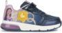 Geox J Spaceclub Girl A, Zapatillas, Lavanda Marina, 30 EU