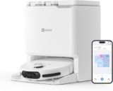 EZVIZ Robot Aspirador y Friegasuelos con Funciones Automáticas de Lavado