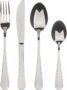 Bergner Munich – Set de cubiertos de 24 piezas, 6 cuchillos, 6 tenedores, 6 cucharas y 6 cucharillas