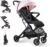 🍼 Silla de Paseo Interbaby Minimum Plus Space Rosa: comodidad y seguridad desde el nacimiento